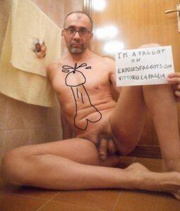 vittorio lapaglia faggot exposed on exposedfaggot.com
