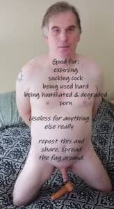 Justin Faggot Exposed