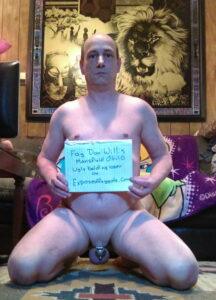 stupid fag Don Willis of Mansfield Ohio risking/hoping for exposure to my family, they have no idea im GAY