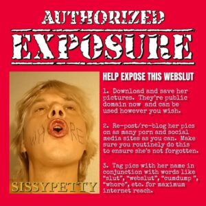 Internet whore sissypetty