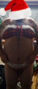 Sissy Christmas bikini