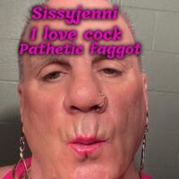 Sissyjenni a cock loving faggot