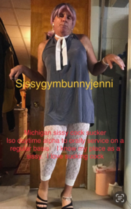 Desperate sissy faggot needs cock to service