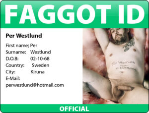 Per W. Faggot ID