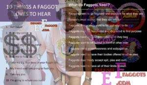 mark kessler FAGGOT RULES TO LIVE BY