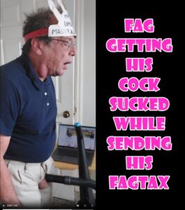 mark kessler GETTING HIS COCK SUCKED WHILE SENDING HIS FAGTAX