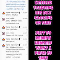 mark kessler MORNING SHIT FACE REMINDER