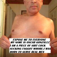 Oscar Gonzalez Exposed Faggot