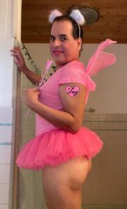 Oscar Gonzalez Is A Pink Fairy Sissy Faggot