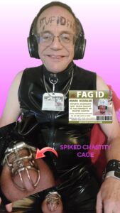 mark kessler SPIKED CHASTITY CAGE