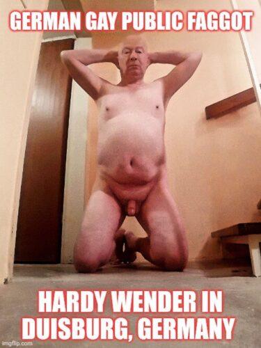 German Gay Public Hardy Wender