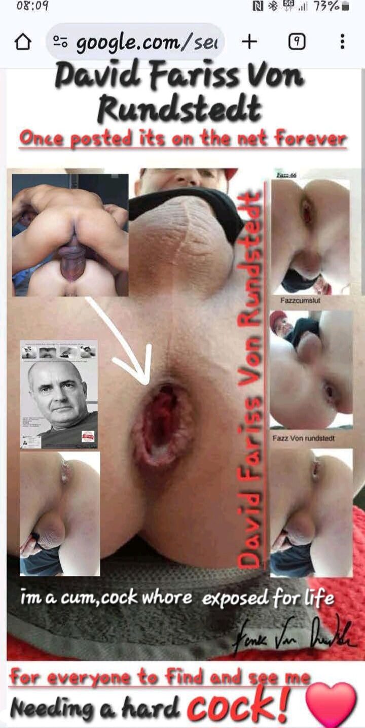 David Fariss Von Rundstedt – cock exposed whore