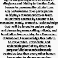 Steven Burdette Ellison: Renunciation of Manhood 
