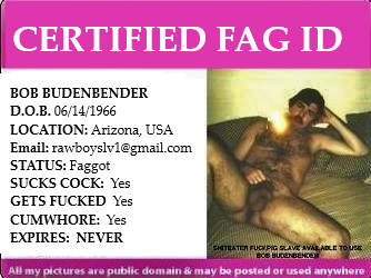 ID FAG CARD BOB BUDENBENDER